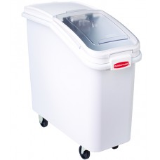 FG360088 BLANCO RECIPIENTE ANGOSTO  P/INGREDIENTES TRIMELD  C/RUEDAS