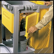 FG618100  AMARILLO GABINETE C/LLAVE P/CARRO JANITOR, 