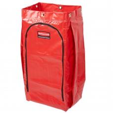 1966882 ROJA BOLSA VINILO P/RECICLAJE 129LT P/CARROS RUBBERMAID