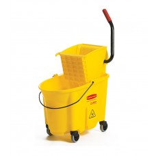 FG758088 AMARILLO CARRO ESTRUJADOR RUBBERMAID 33LT