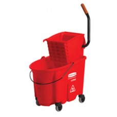 FG758888 ROJO CARRO ESTRUJADOR RUBBERMAID 33LT