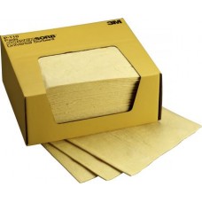 CAJA 3M P-110 PAÑO ABSORBENTE P/QUIMICOS PELIGROSOS 28*33CM(200UN)CAJA CERADA 4 CAJAS 