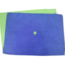 T08  AZUL CLARO  TRAPERO MICROFIBRA C/OJAL ASEO TOTAL 50*70CM   
